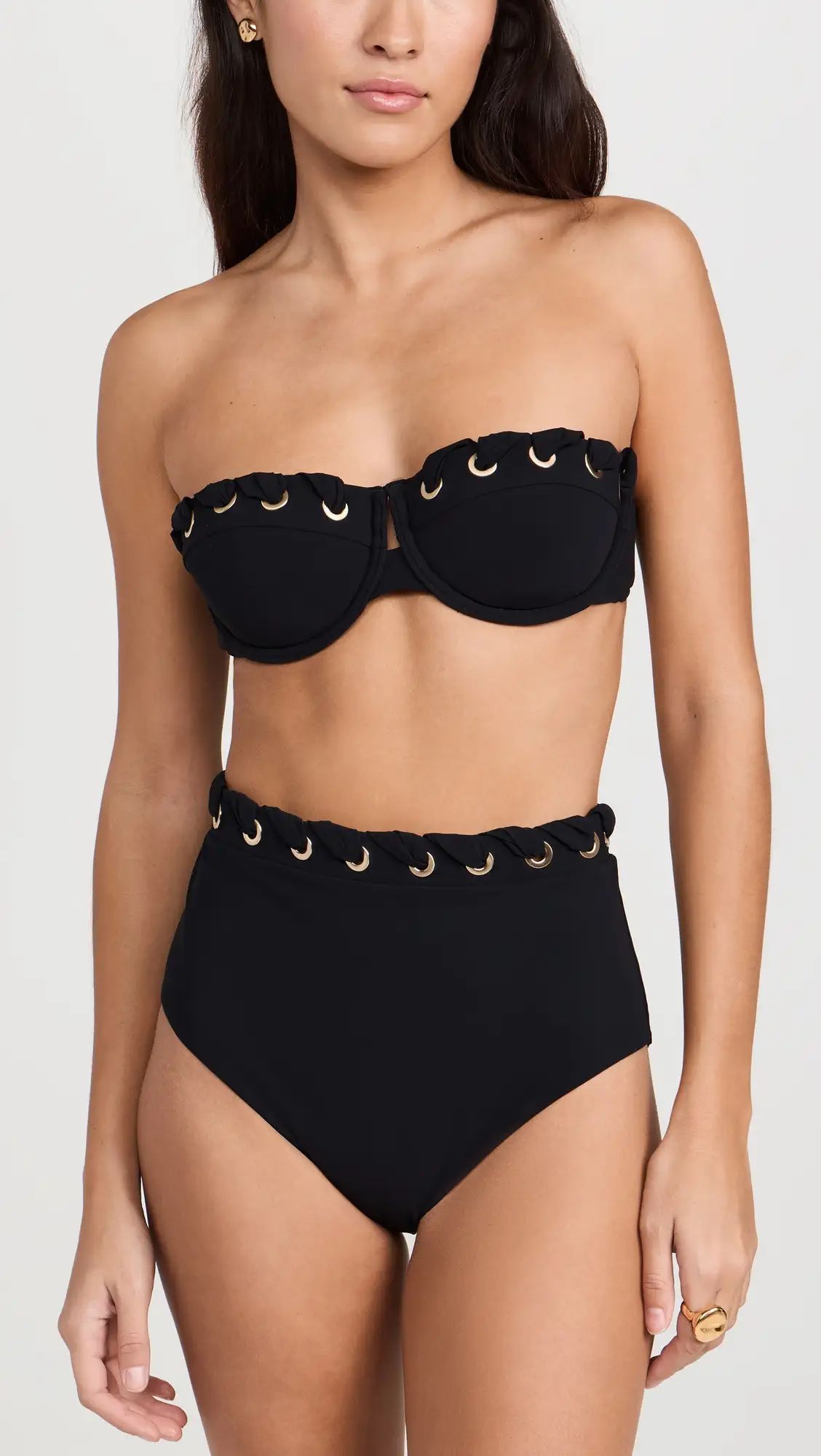 Zimmermann Alight Eyelet Balconette Bikini Top | Shopbop | Shopbop