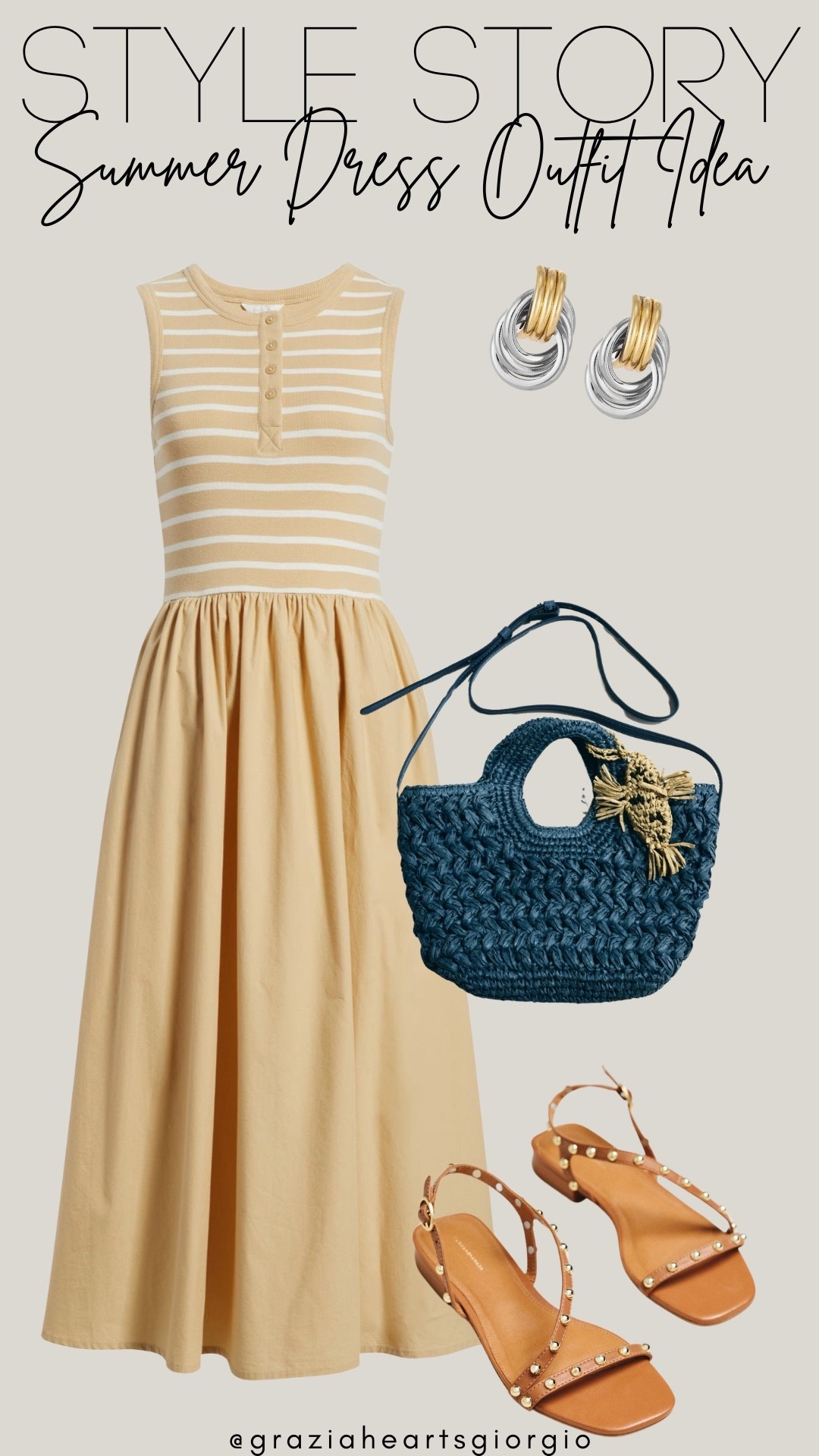 Summer Dress Outfit Idea 
.
#summerstyle

#LTKootd