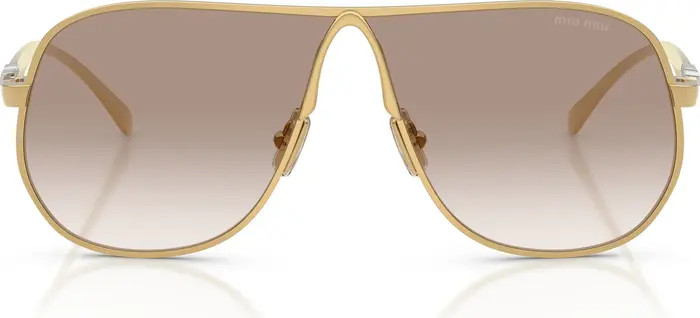 Miu Miu 66mm Oversize Pilot Sunglasses | Nordstrom | Nordstrom
