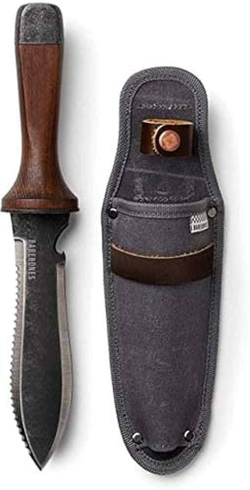 Barebones Hori Hori Ultimate - Walnut Handle, Tempered Steel Blade, Double-Edged Blade, Ambidextr... | Amazon (US)