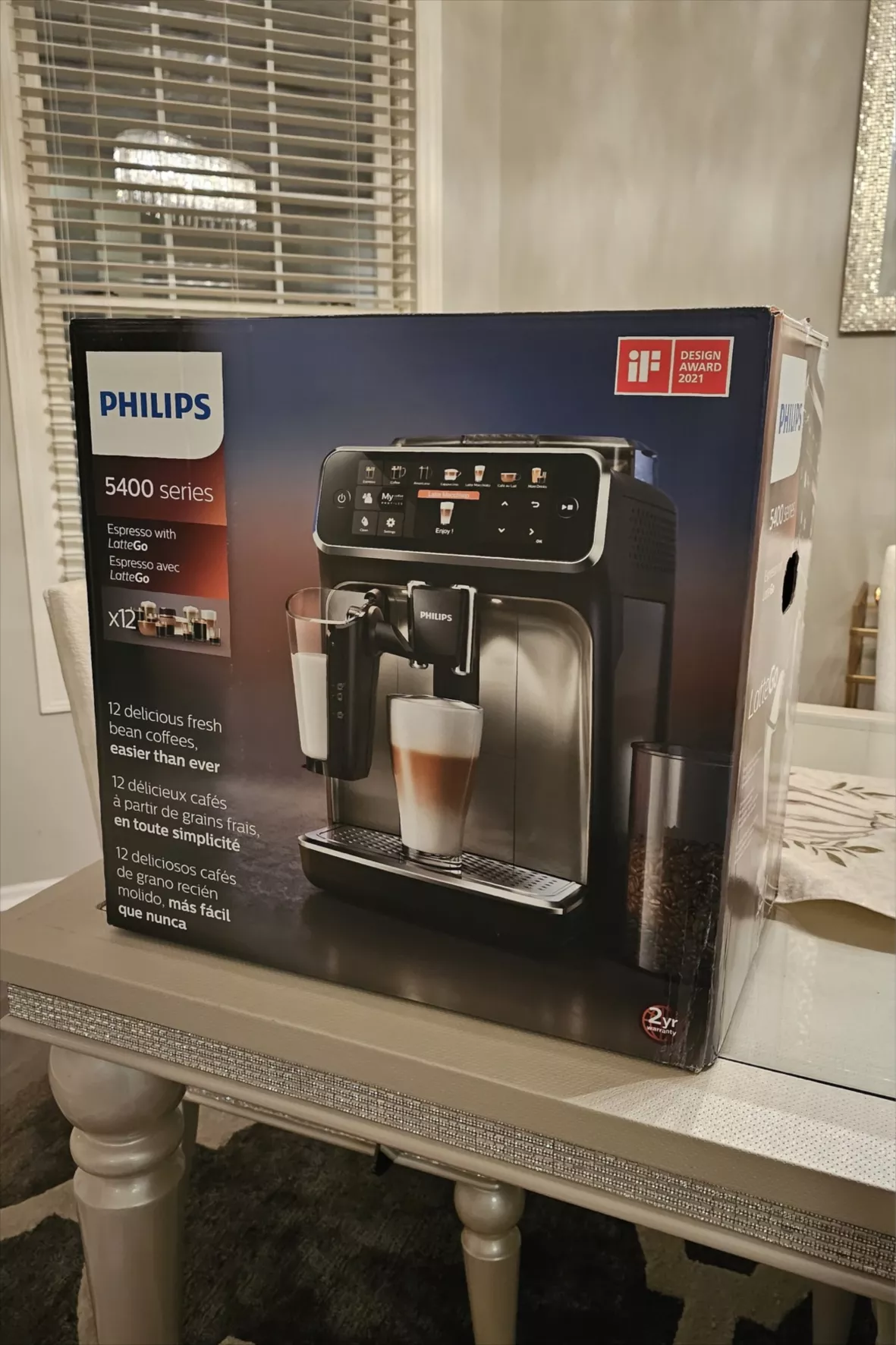 Philips 5400 LatteGo Fully Automatic Espresso Machine