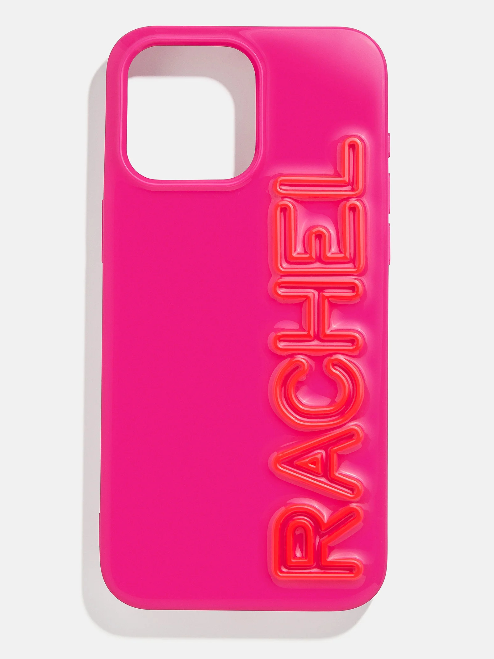 Fine Line Custom iPhone Case - Hot Pink/Orange | BaubleBar