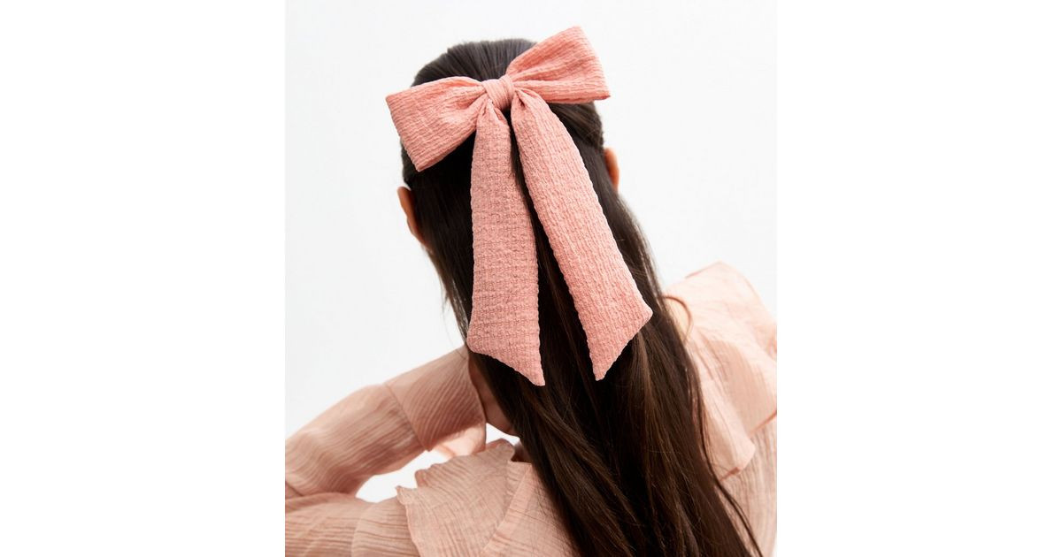 Pink Bow Appliqued Hair Band | New Look | New Look (UK)