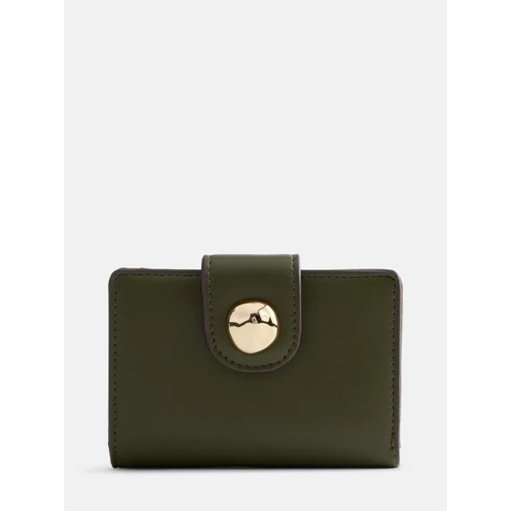 Scenario Women's Tab Indexer Wallet, Burnt Olive | Walmart (US)