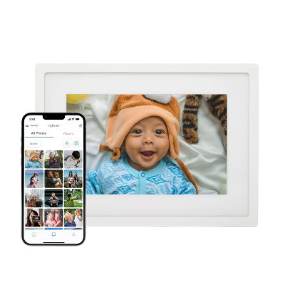 Skylight 10" Digital Photo Frame - White | Target