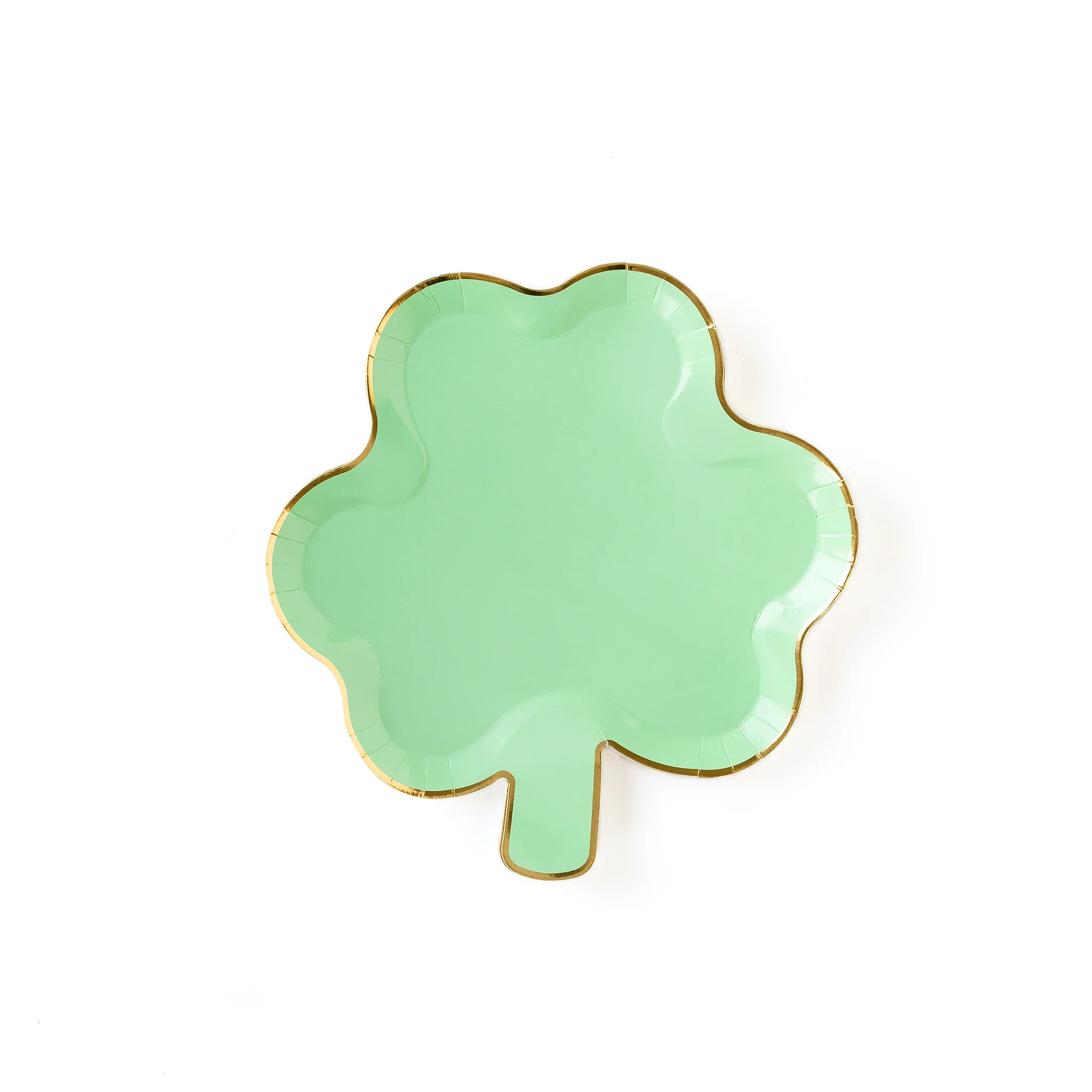 Pastel Shamrock Plate | My Mind's Eye