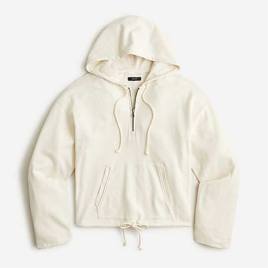 Magic Rinse™ cropped drawstring hoodie | J. Crew US