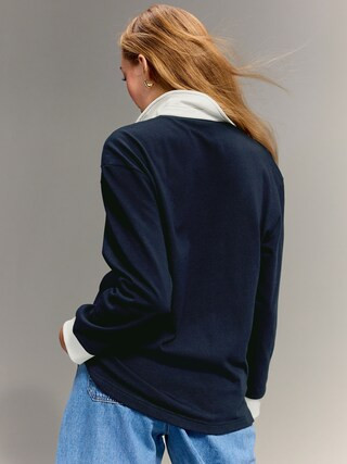 Old Navy x Christopher John Rogers Oversized Rugby Top | Old Navy (US)