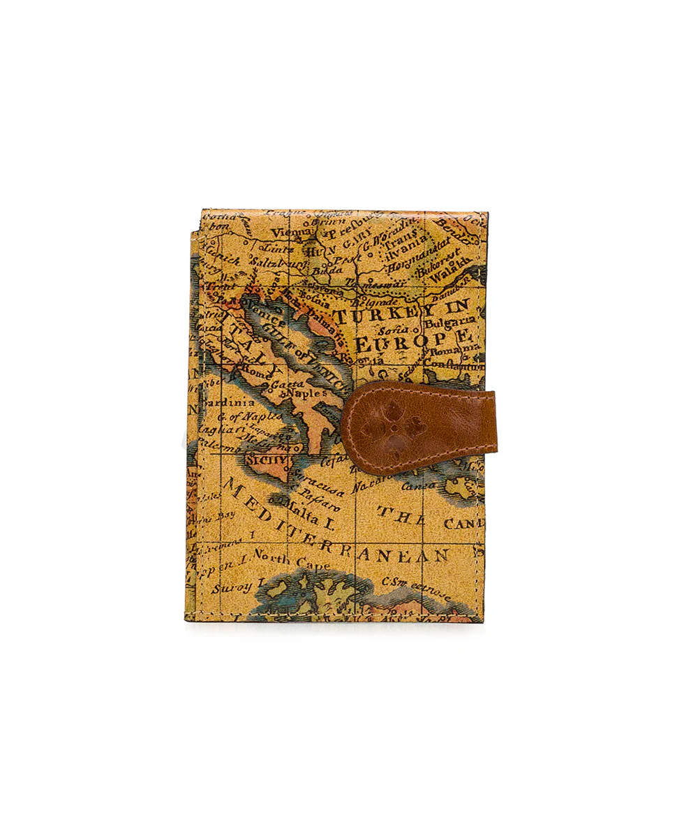 Passport Case - European Map | Patricia Nash Designs