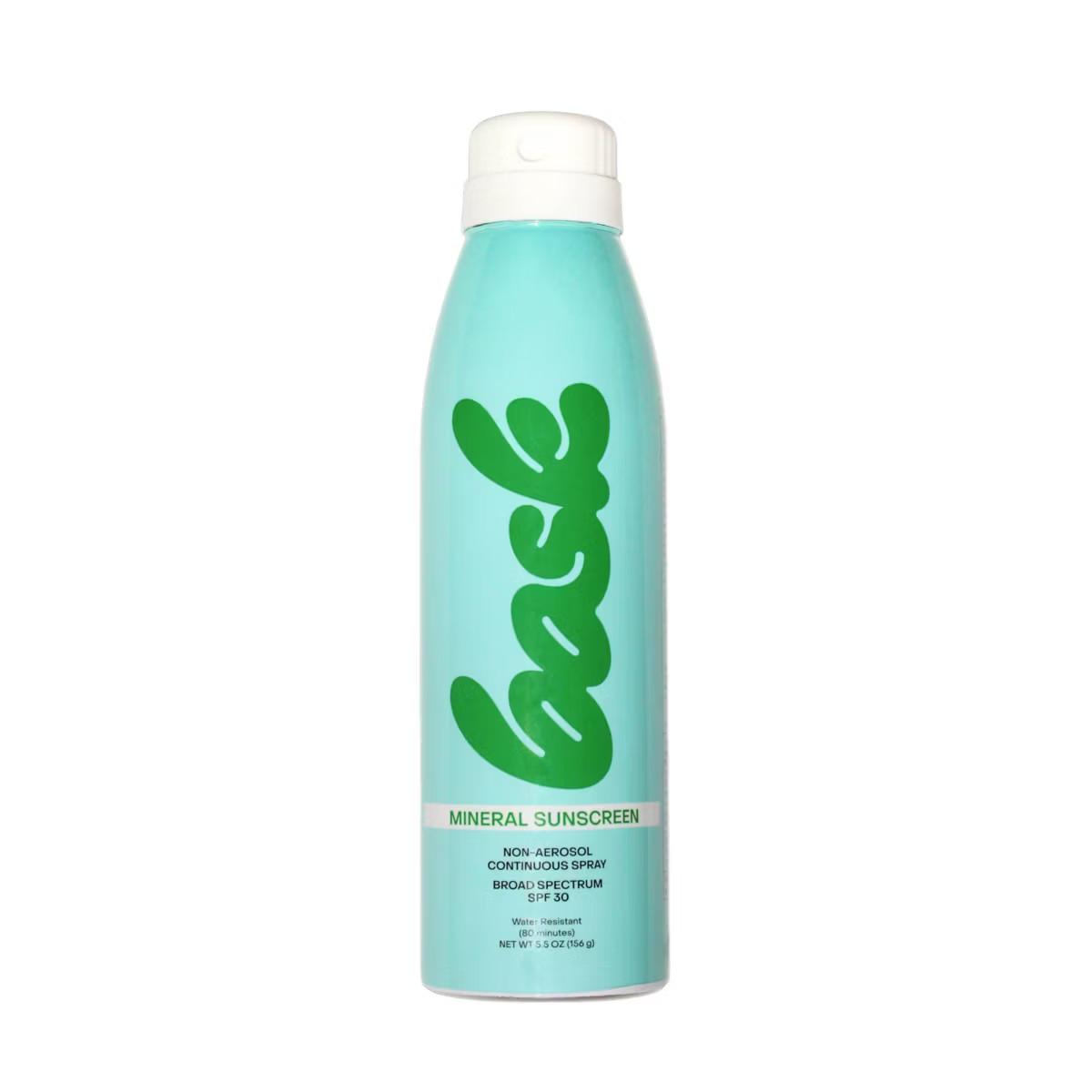 Bask Non-Aerosol Mineral Sunscreen Spray - Fragrance Free - SPF 30 - 5.5oz - Beauty Studio | Target