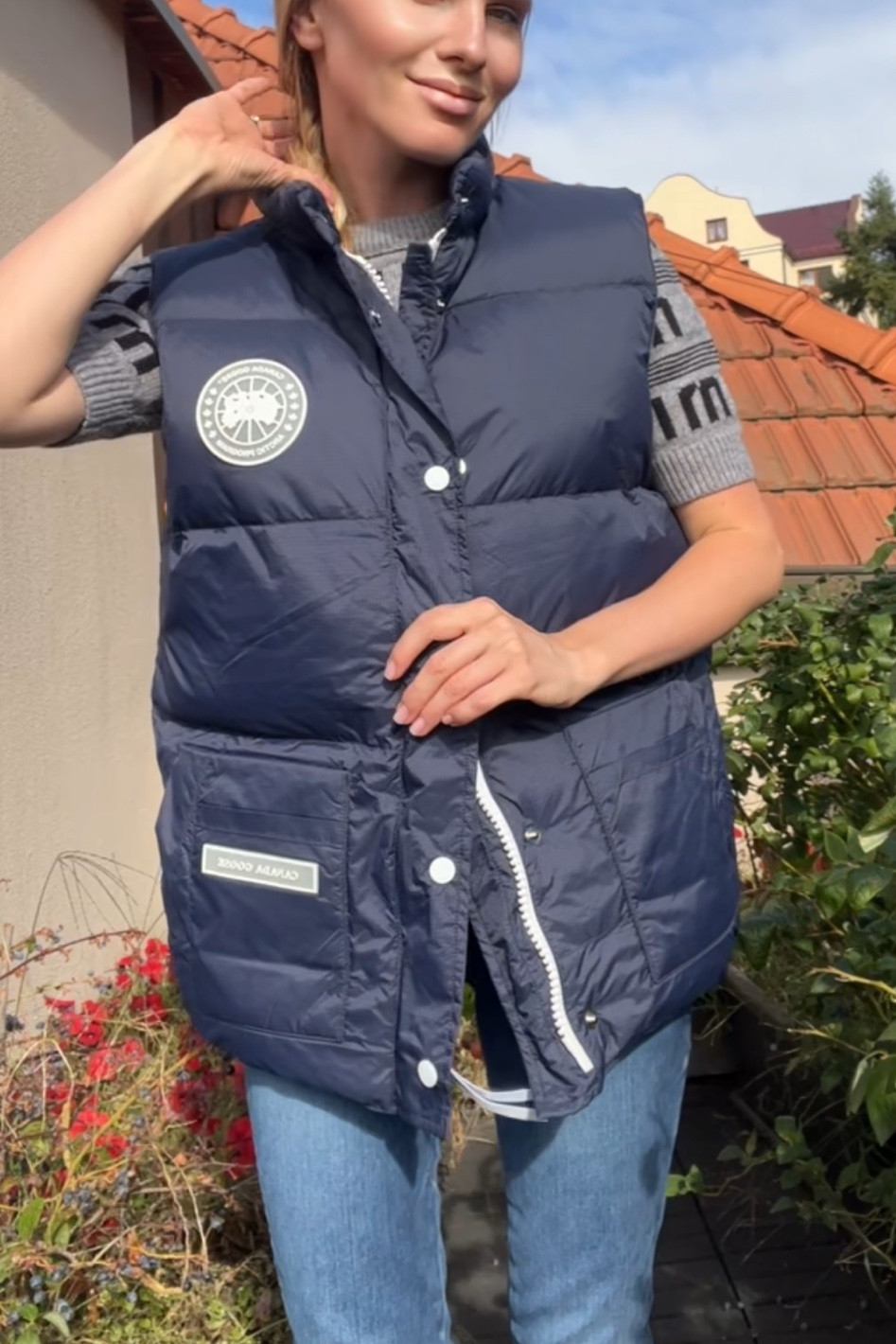 Canada goose vest

#LTKstyletip