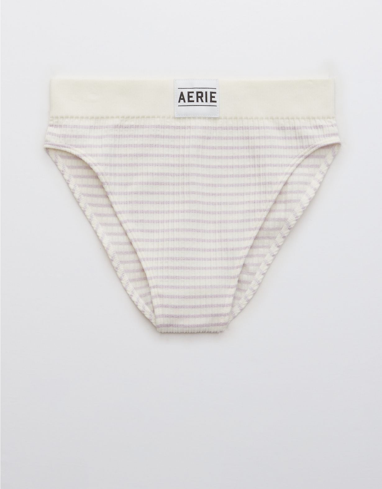 Aerie Seamless Logo High Waisted Mom Underwear | American Eagle Outfitters (US & CA)