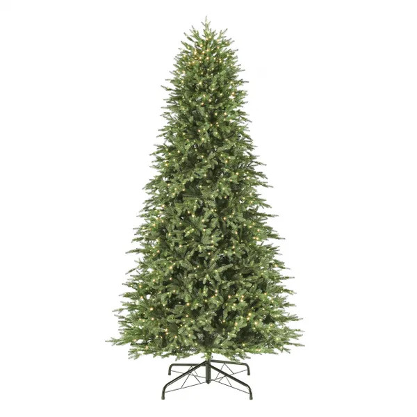 9 ft. Pre-Lit LED Jackson Noble Fir Artificial Christmas Tree | The Home Depot