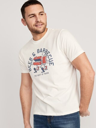 Soft-Washed Graphic T-Shirt for Men | Old Navy (US)