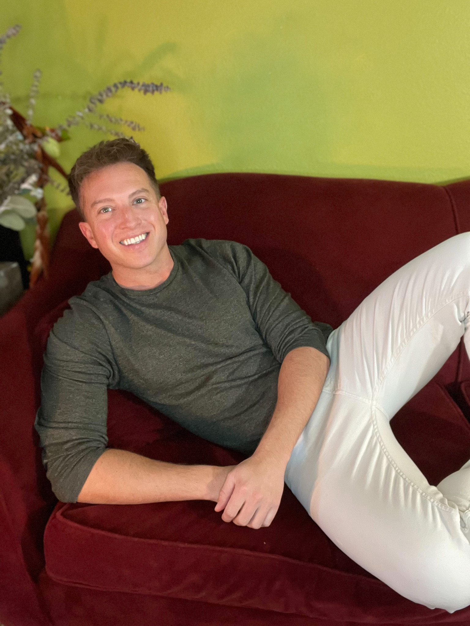 Holiday Look. Great for Christmas & New Year’s! Crew neck Sweater (light almost like a snit), white 90’s denim. 

#LTKHoliday #LTKmens #LTKparties