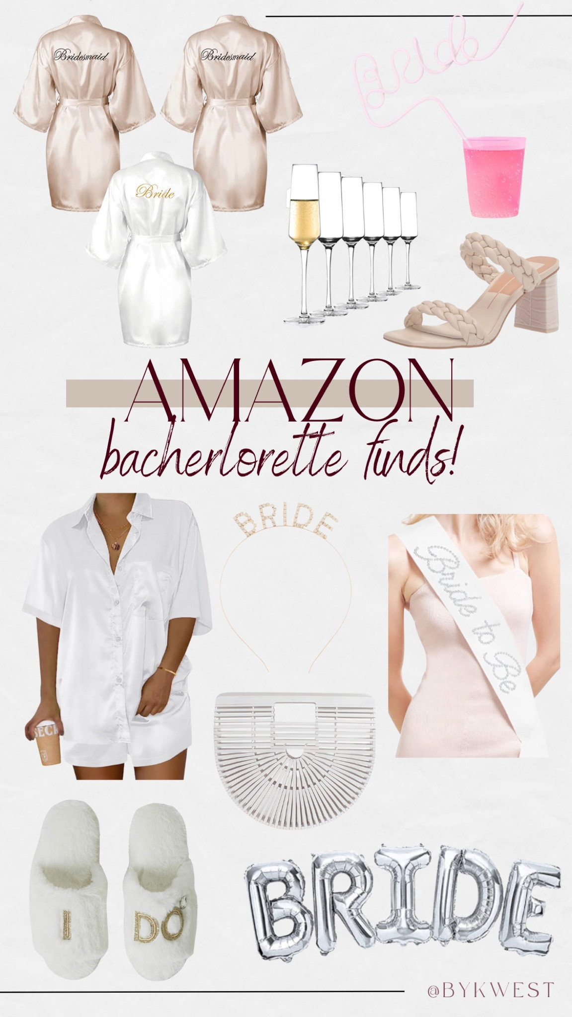Amazon bachelorette finds! 

Bride to be, bridal party, bachelorette, Amazon finds, wedding 

#LTKstyletip #LTKunder50 #LTKwedding