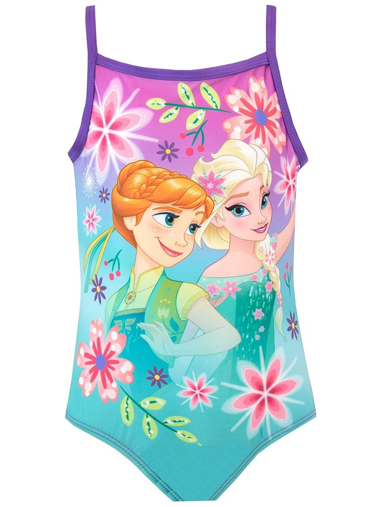 Disney Frozen Bathing Suit | Anna and Elsa Frozen Swimsuit | Swimming Suit for Girls | Sizes 3T t... | Amazon (US)