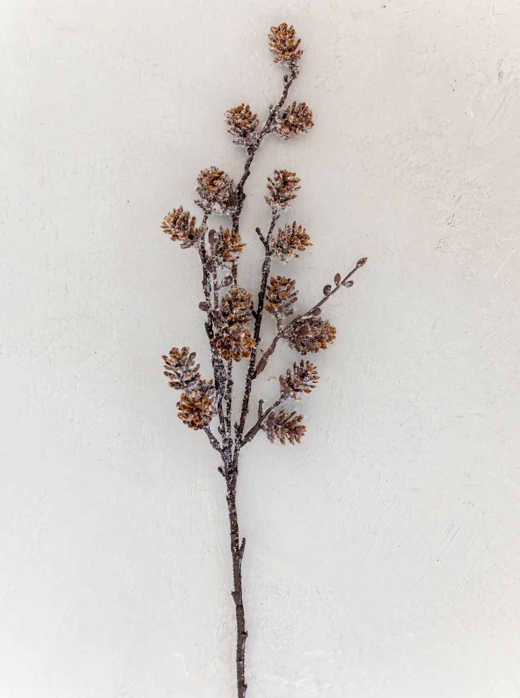 Faux Frosted Pinecone Stem | House of Jade Home