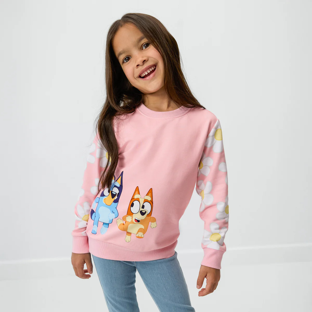 Bluey Garden Games Crewneck Sweatshirt | Little Sleepies