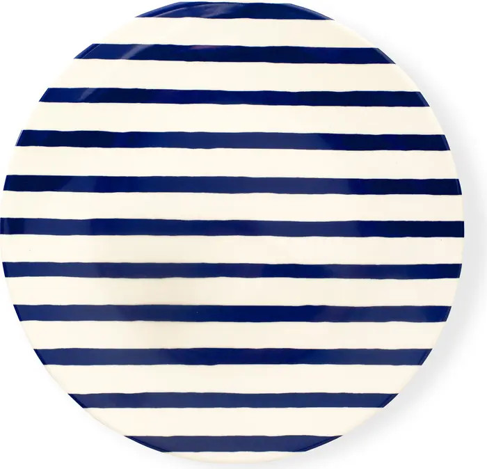navy stripe dinner plate | Nordstrom Rack
