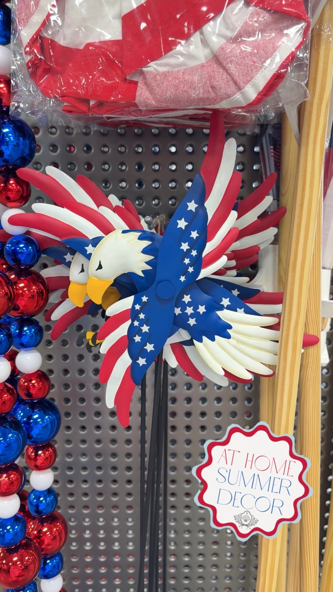 At home stores, red white and blue decor, patriotic decor, Memorial Day decor, Fourth of July decor, porch decor, summer porch, Fourth of July porch, celebrate 250, America 250, USA 250 

At Home has the cutest red white and blue decor for summer to celebrate America’s 250th Anniversary!🇺🇸 


#LTKSeasonal #LTKHome