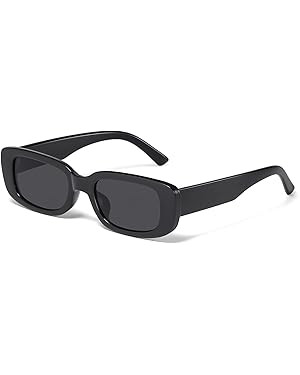 JASPIN Rectangle Sunglasses for Women Men Trendy Y2k Retro 90s Sun Glasses UV400 Protection Cool ... | Amazon (US)