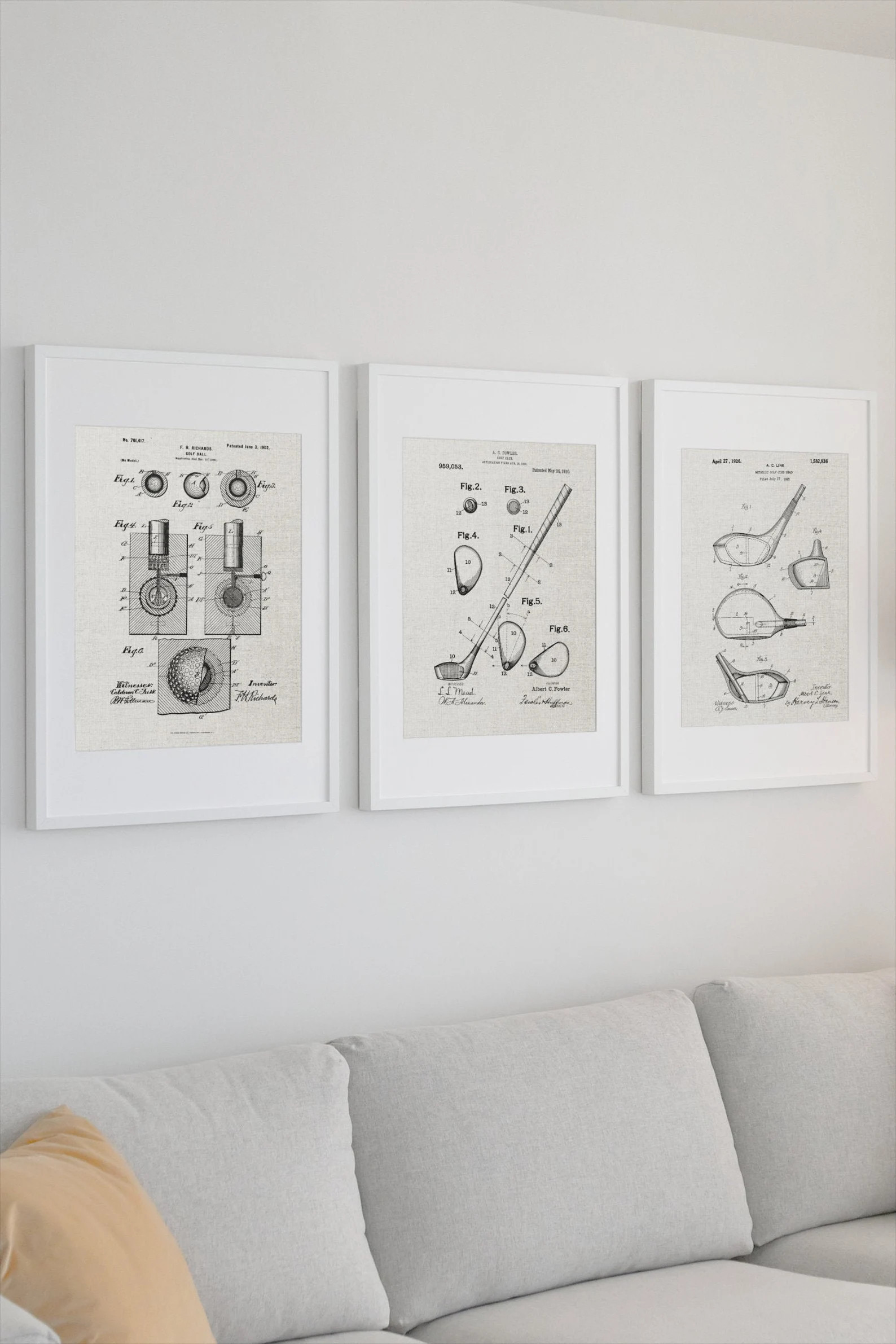 Golf Art Golf Patent Poster Golf Patent Art Digital | Etsy | Etsy (US)