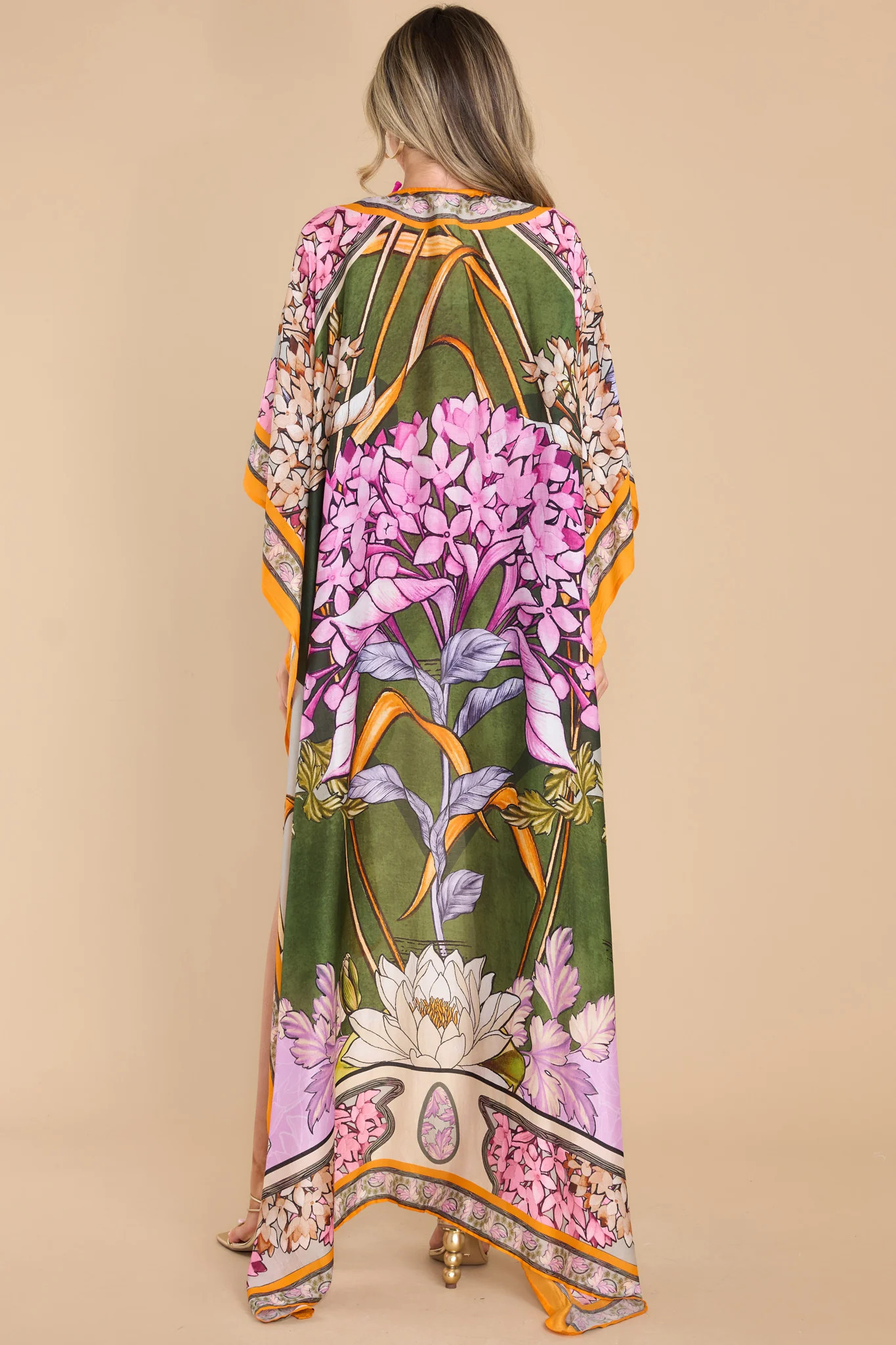 Dara Suki Drop Kimono Cover Up | Red Dress 