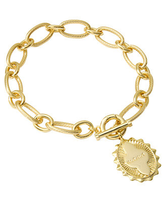 Kendra Scott Mama 14k Gold-Plated Link and Chain Bracelet - Macy's | Macy's