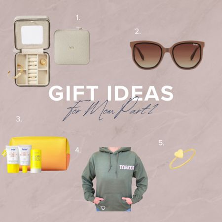 Mother’s Day Gift Ideas

Sunglasses | Jewelry Case | Jewelry Travel Case | Sweatshirt | Hoodie | Ring | Stackable | Product | Face | Gold 

#LTKover40 #LTKbeauty 

#LTKGiftGuide