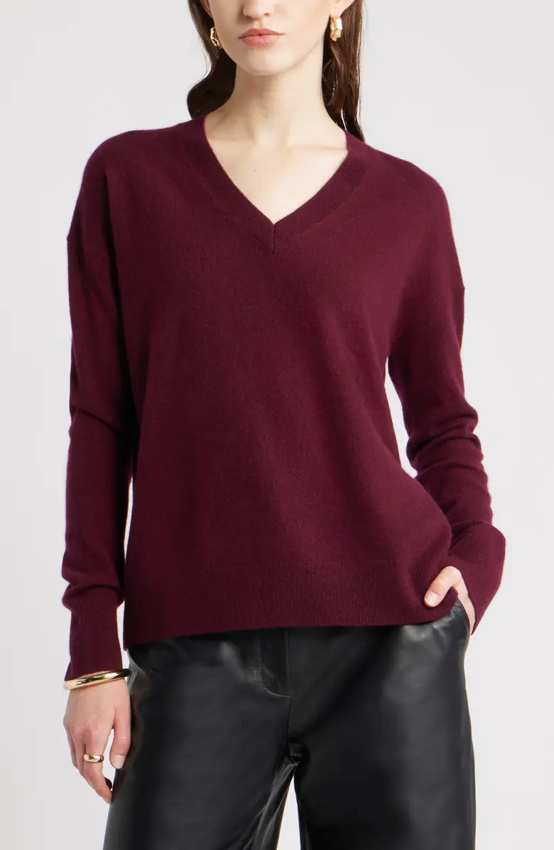 V-Neck Cashmere Sweater | Nordstrom