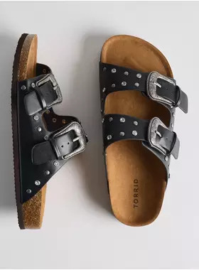 Western Double-Buckle Slide (WW) | Torrid (US & Canada)