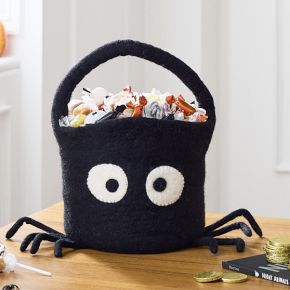 Ed Emberley Felt Spider Treat Bucket | West Elm (US)