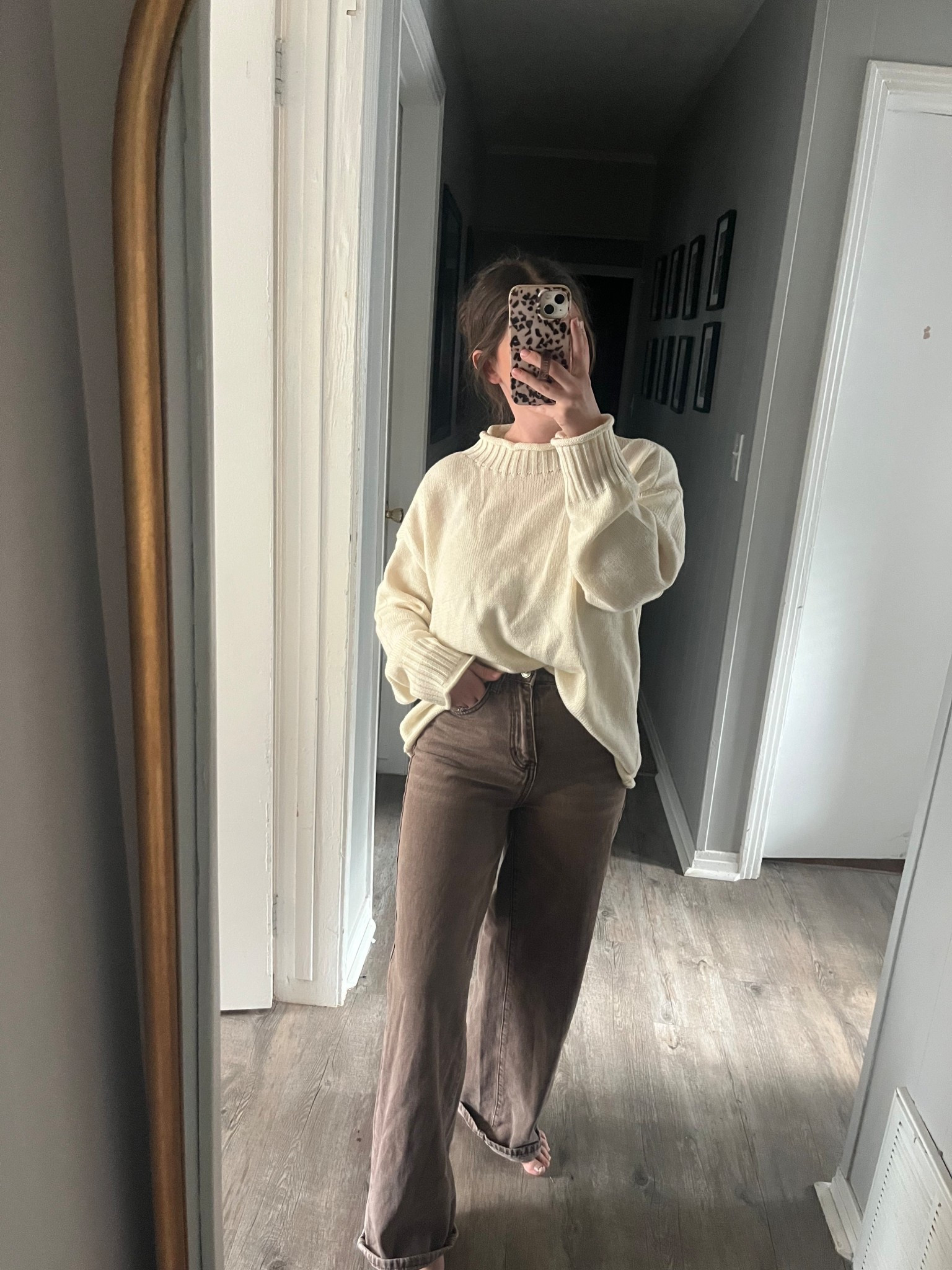 Petite jeans ! And a great dupe for the JCrew roll neck sweater 🤭