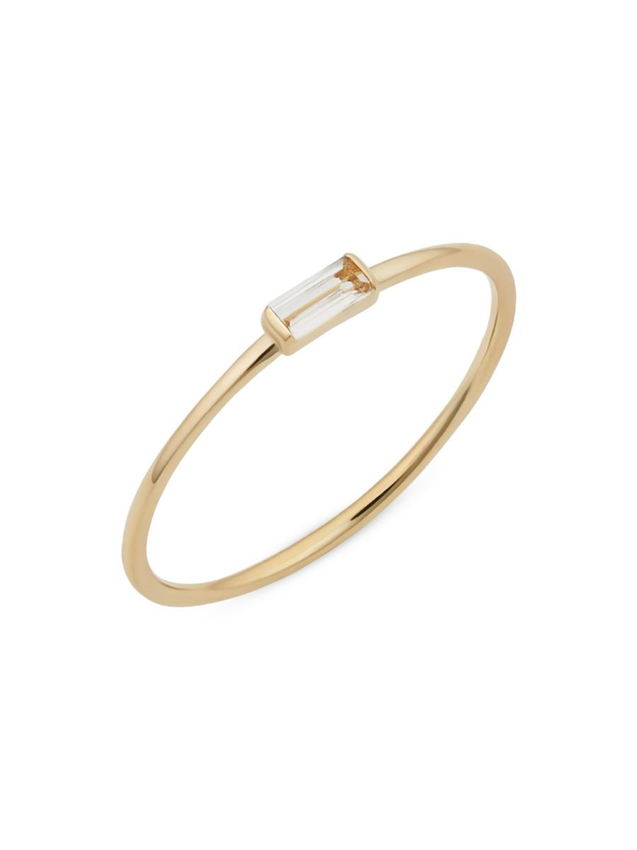 14K Yellow Solid Gold Fresco Baguette Ring | Saks Fifth Avenue