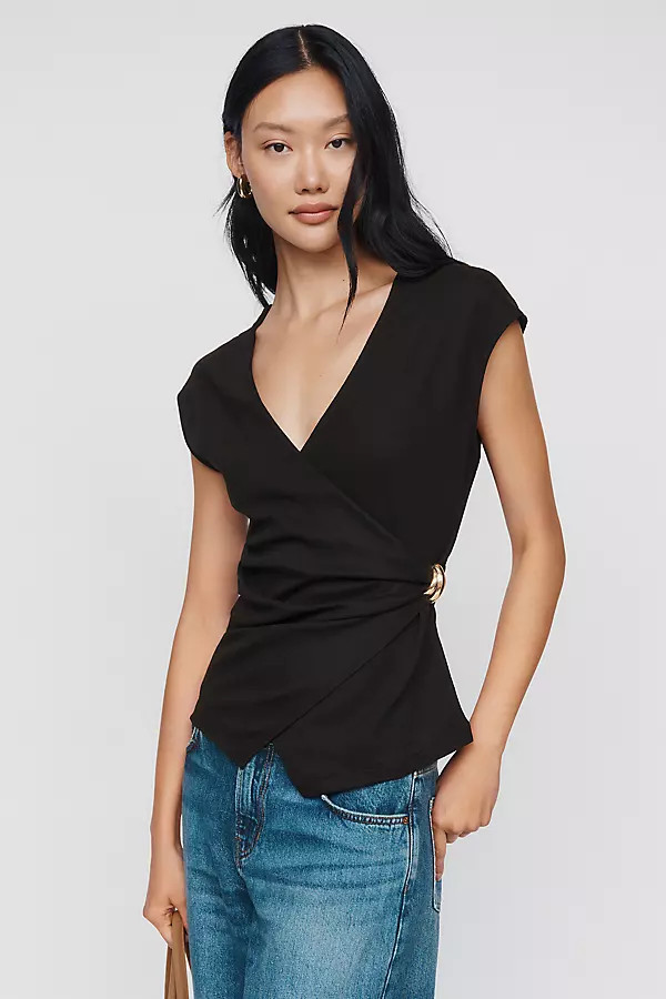 Hardware Wrap Top | Anthropologie (US)