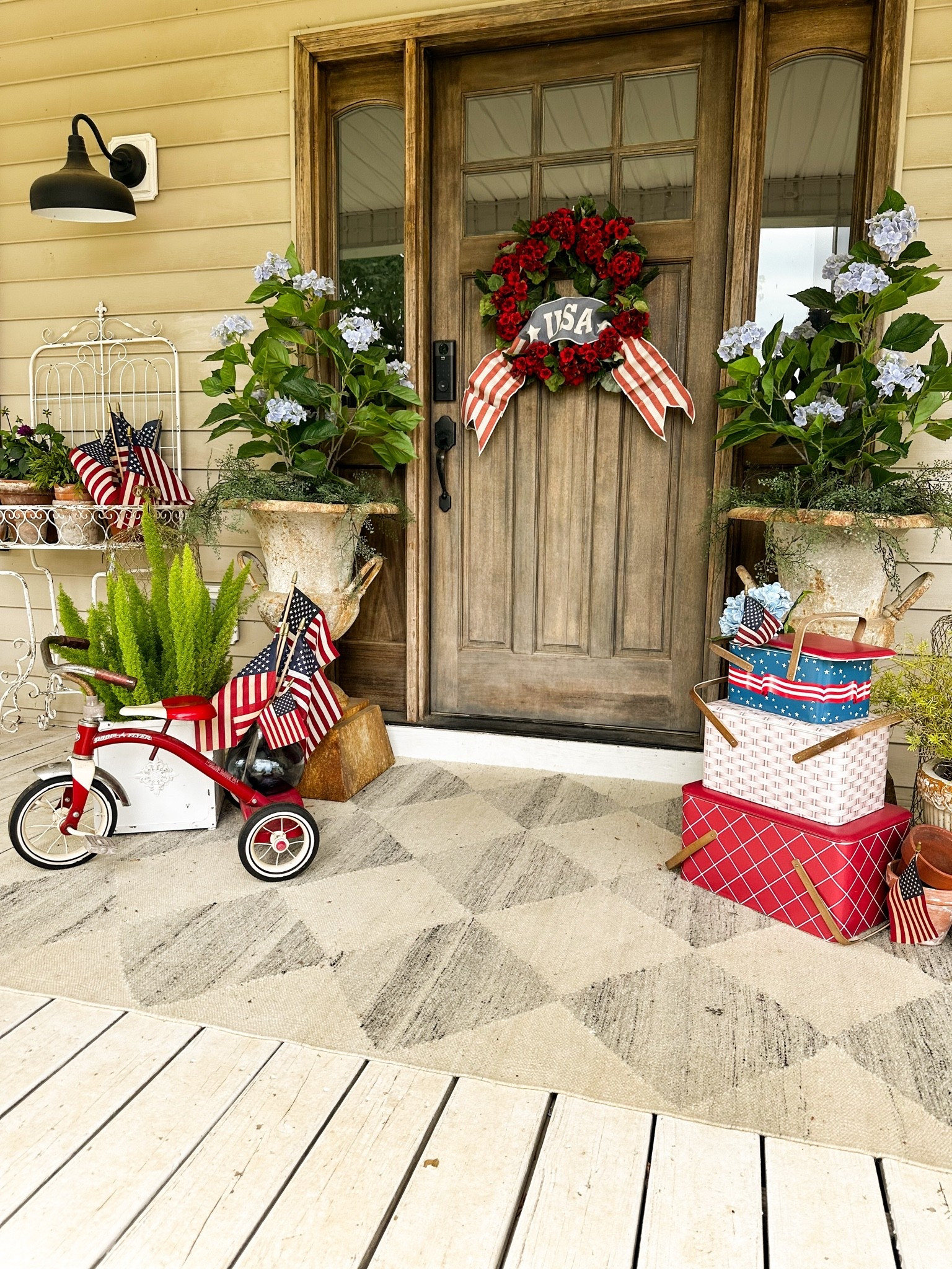 Memorial Day patriotic decor!

#LTKHome #LTKSeasonal #LTKvlog