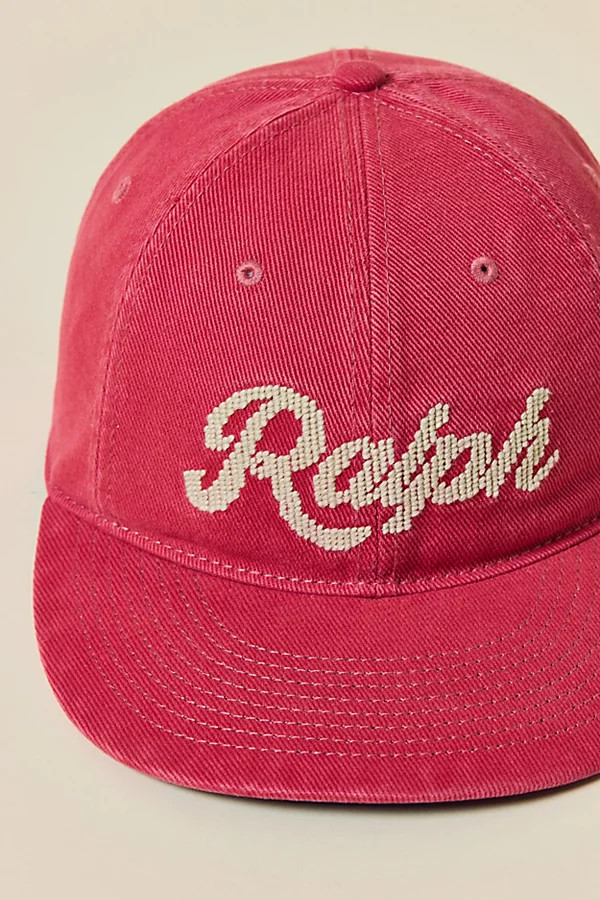 Polo Ralph Lauren The Ralph Logo Twill Ball Cap in Red berry, Men's at Urban Outfitters | Urban Outfitters (US and RoW)