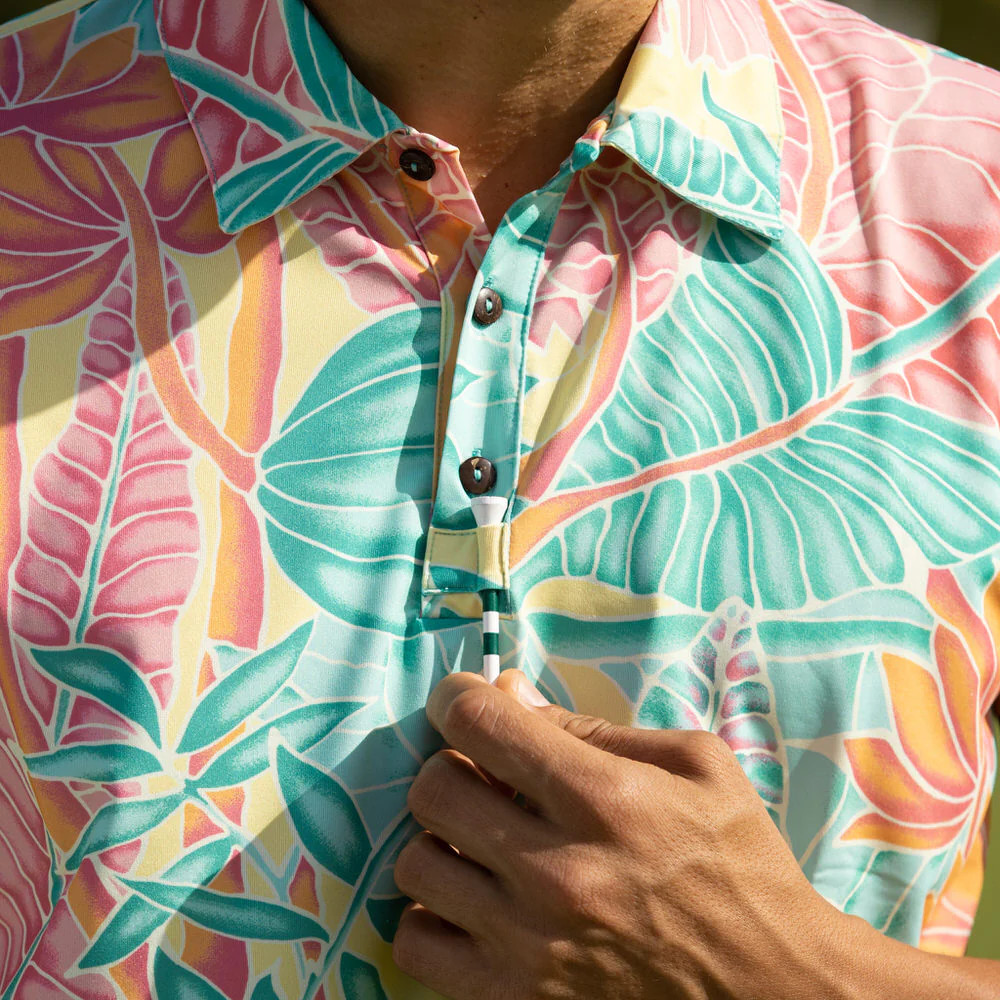 The Tropical Chancer - Golf Shirt | Kenny Flowers
