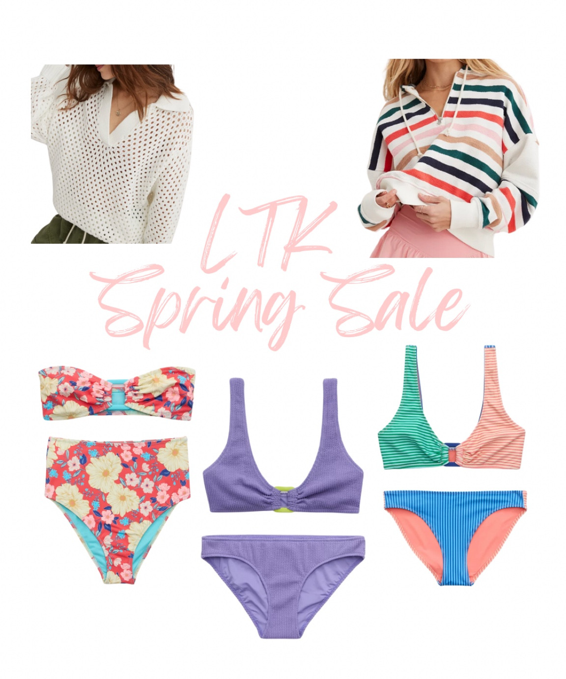 Aerie sale, LTK spring sale, spring break outfits, swimsuits, aerie finds, spring outfits, vacation outfits, bikinis, fun bikinis, fun bathing suits

#LTKstyletip #LTKswim #LTKSpringSale