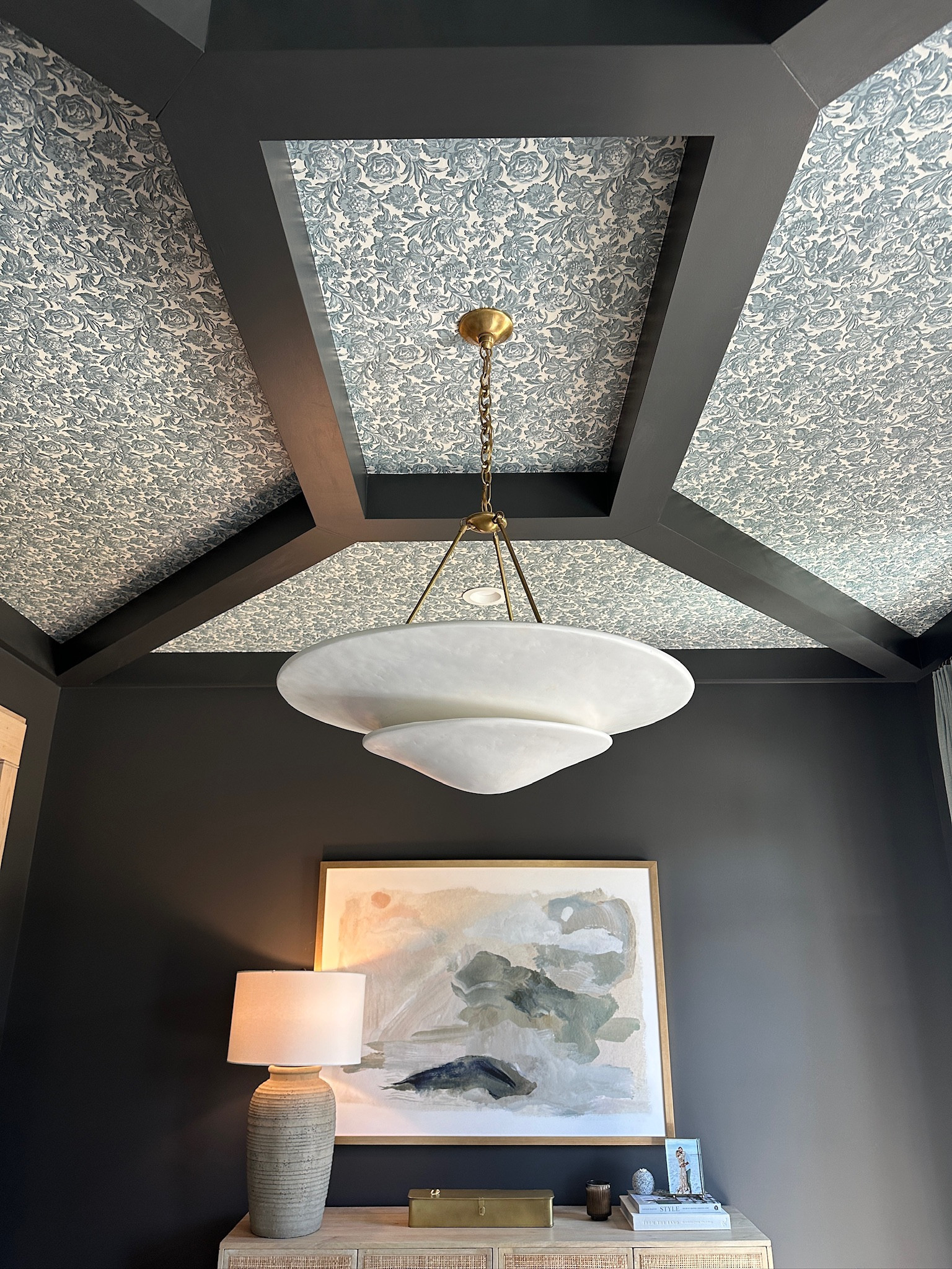 The details in this room! I love the decor in here 👏 wallpaper is from Sandberg! I added a similar option 

Loverly Grey, sitting room

#LTKstyletip #LTKhome