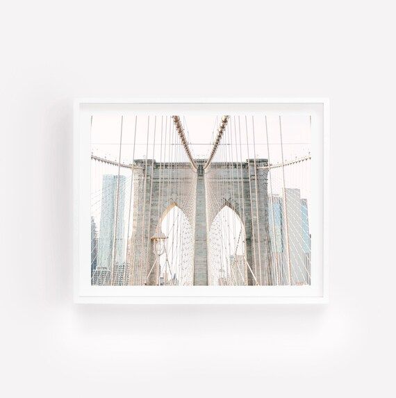 Brooklyn Bridge Photography, New York Print, Brooklyn Print, NYC Wall Art, New York Photography, ... | Etsy (US)