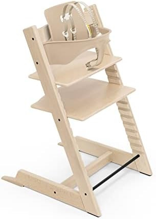 Tripp Trapp High Chair from Stokke, Natural - Adjustable, Convertible Chair for Children & Adults... | Amazon (US)