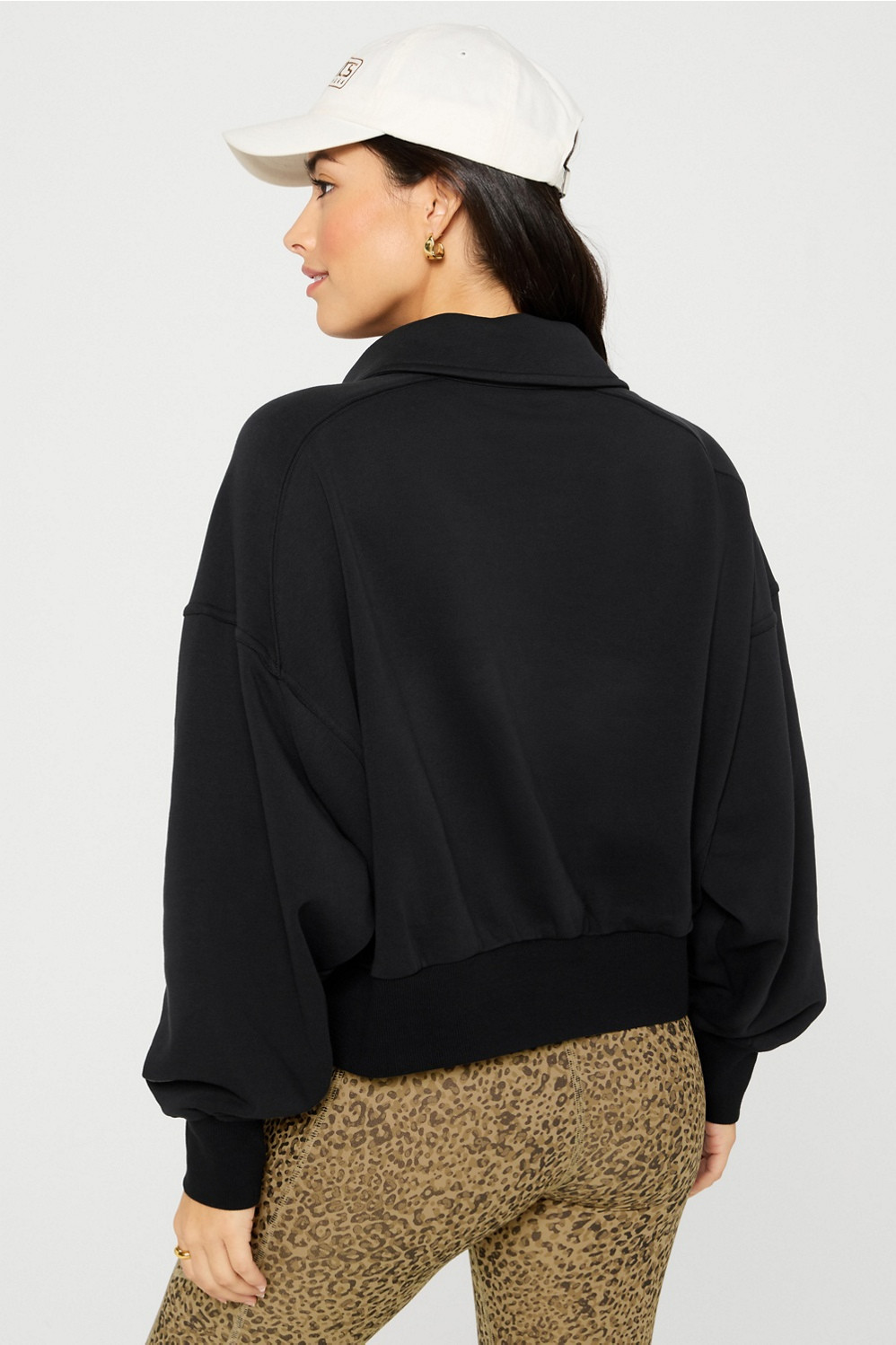 Year Round Terry Snap Front Sweatshirt | Fabletics