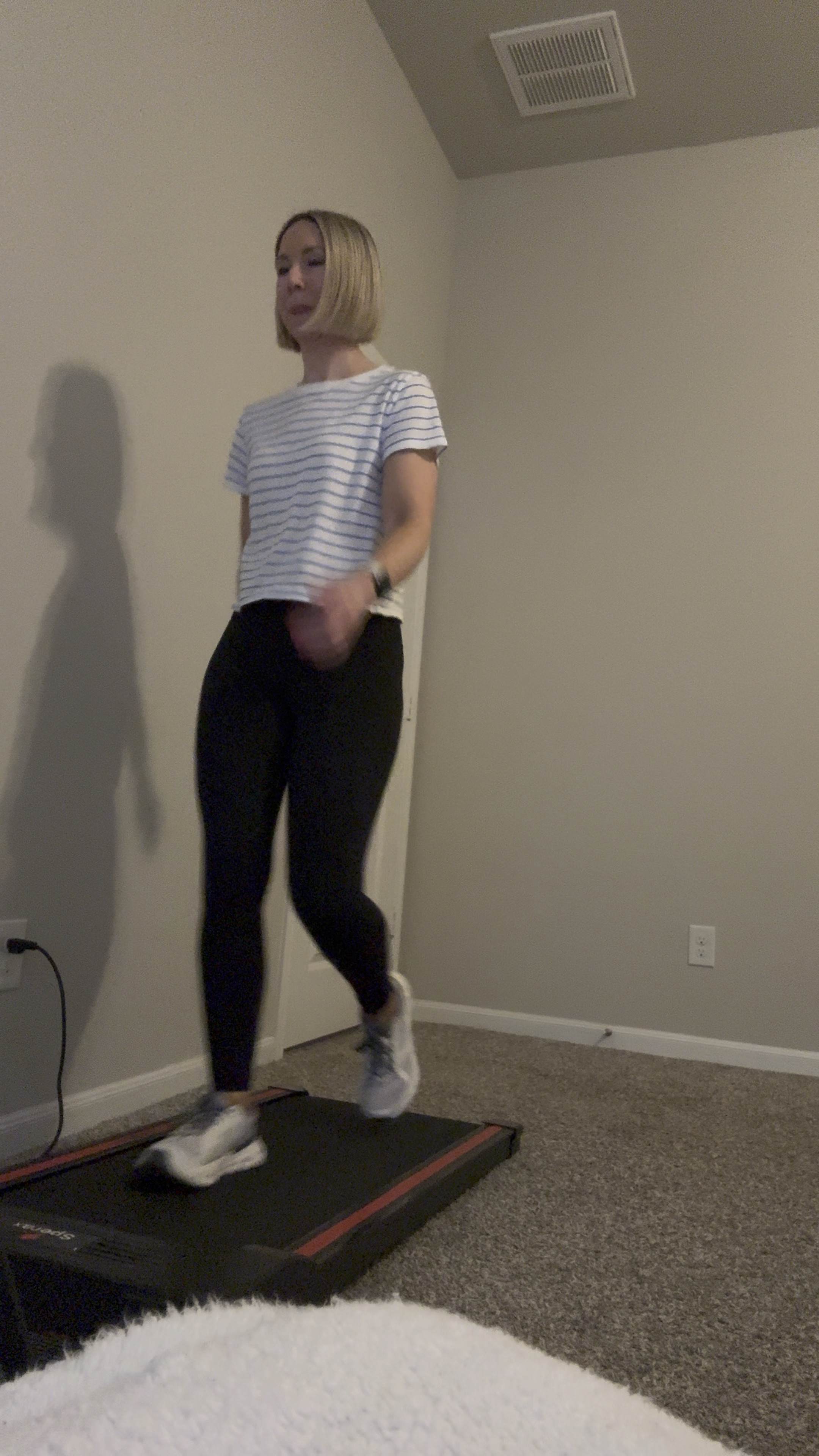 Walking on my walking pad indoors has helped me stick to getting in my steps during this Texas heat wave! 

Comes with a remote control and has different speeds and inclines 

Crop tee size small and comes in lots of colors 

Amazon leggings in size XS 

On cloud runner 2 sneakers - absolutely love and have been using since May 




#ltkover40 #ltkfindsunder50 
Amazon home finds , fitness equipment , white sneakers #ltkhome

#LTKShoeCrush #LTKFitness #LTKActive