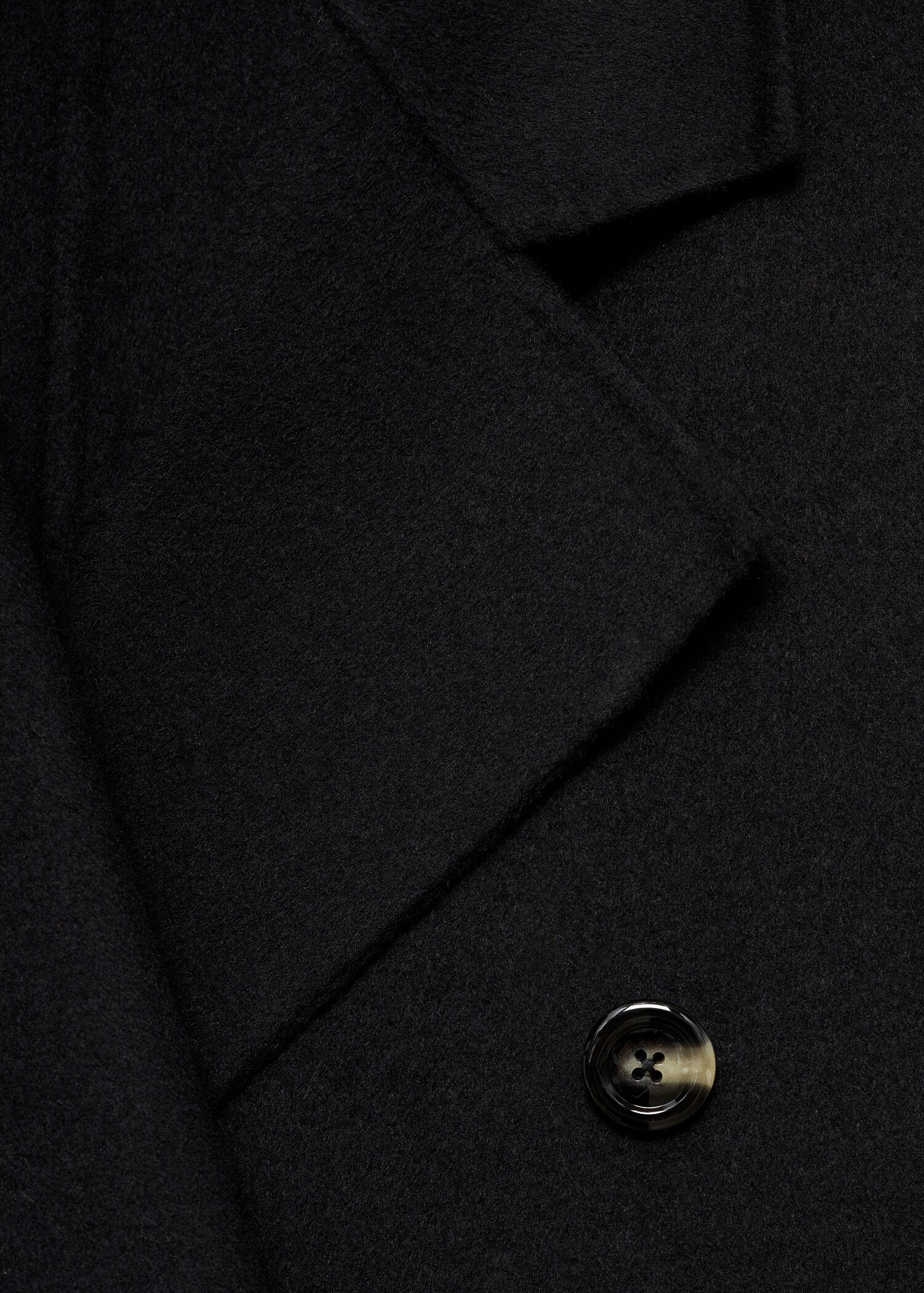 Handmade oversized wool coat - Women | MANGO United Kingdom | MANGO (UK)