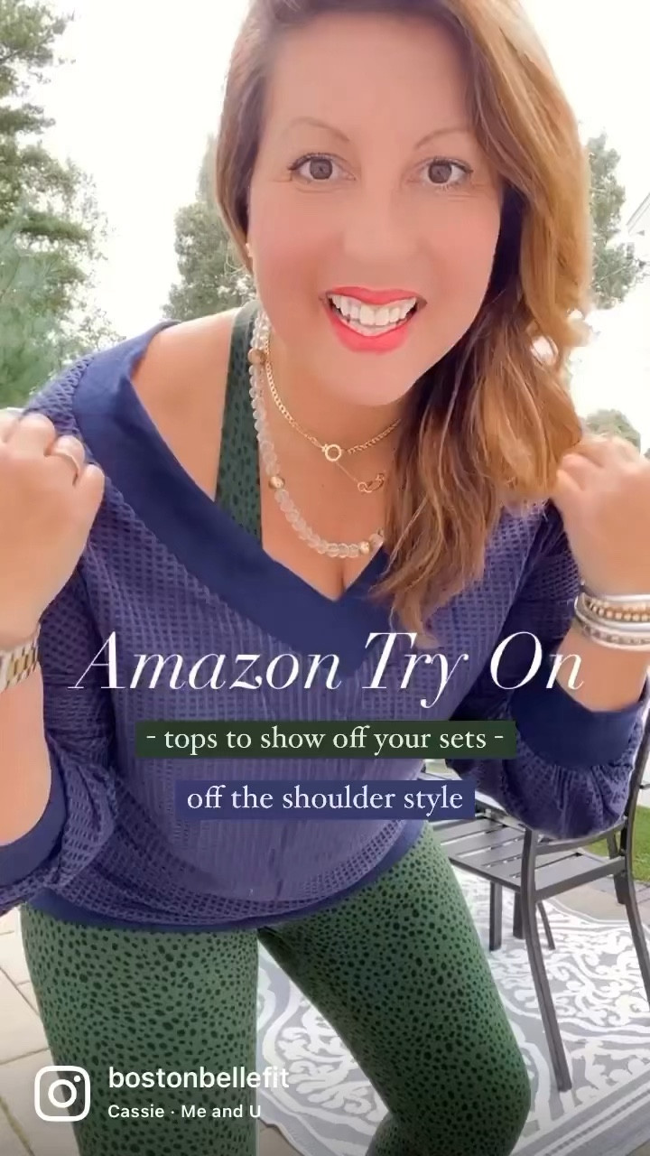 Love the off the shoulder tops! This Amazon option is a great find! Has a roomy true to size fit - wearing a XL!

Amazon | Amazon finds | Amazon style | Athleisure | Activewear 



#LTKstyletip #LTKfit #LTKunder50