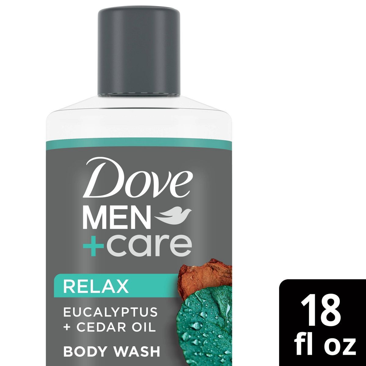 Dove Men+Care Relaxing Eucalyptus + Cedar Hydrating Body Wash Soap - 18 fl oz | Target