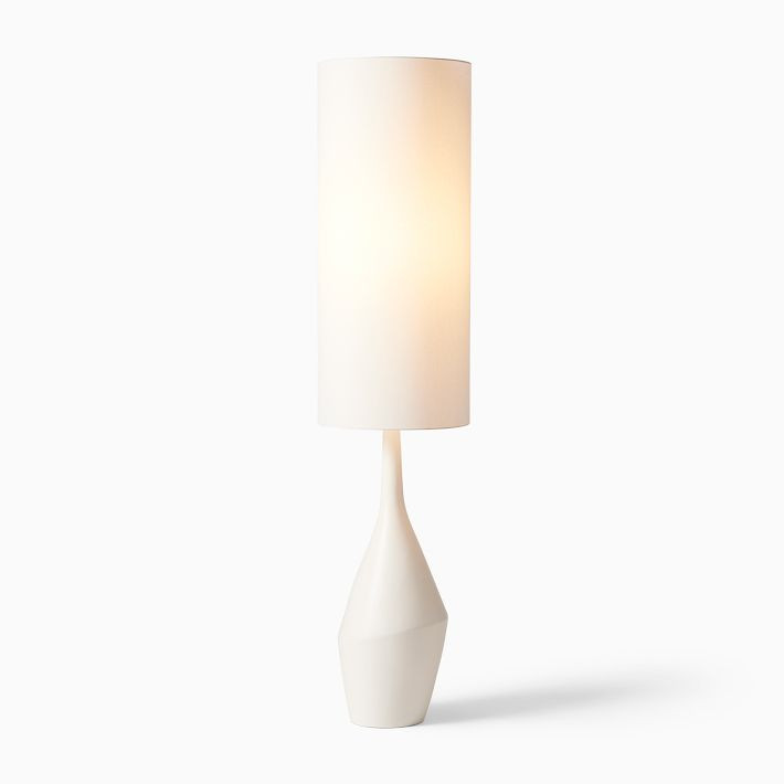 Asymmetry Ceramic Floor Lamp (60") | West Elm (US)
