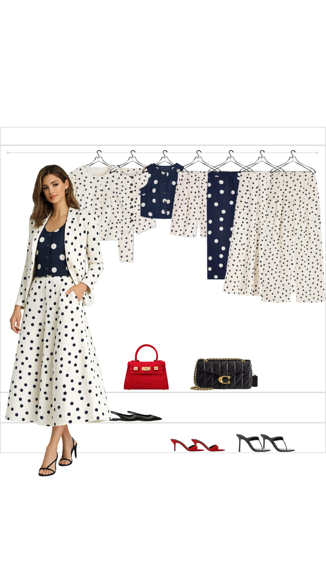 Capsule closet: mix and match polka dots 

#LTKootd #LTKSeasonal #LTKU